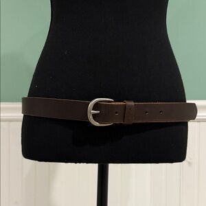 Levi's Dark Brown Leather Belt